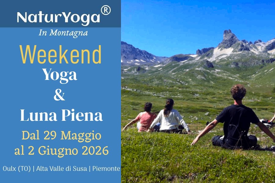 NaturYoga® e Luna Piena in Montagna